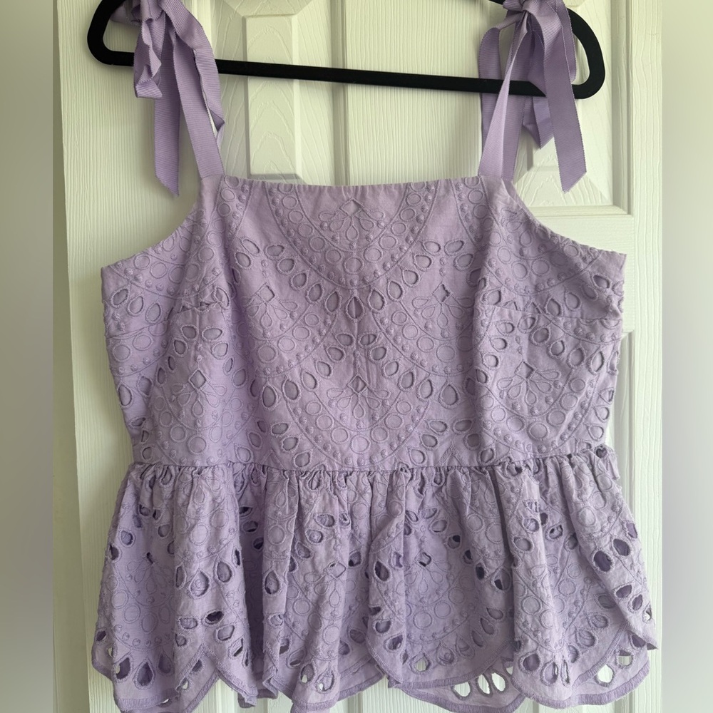 J Crew purple Tank, size 8